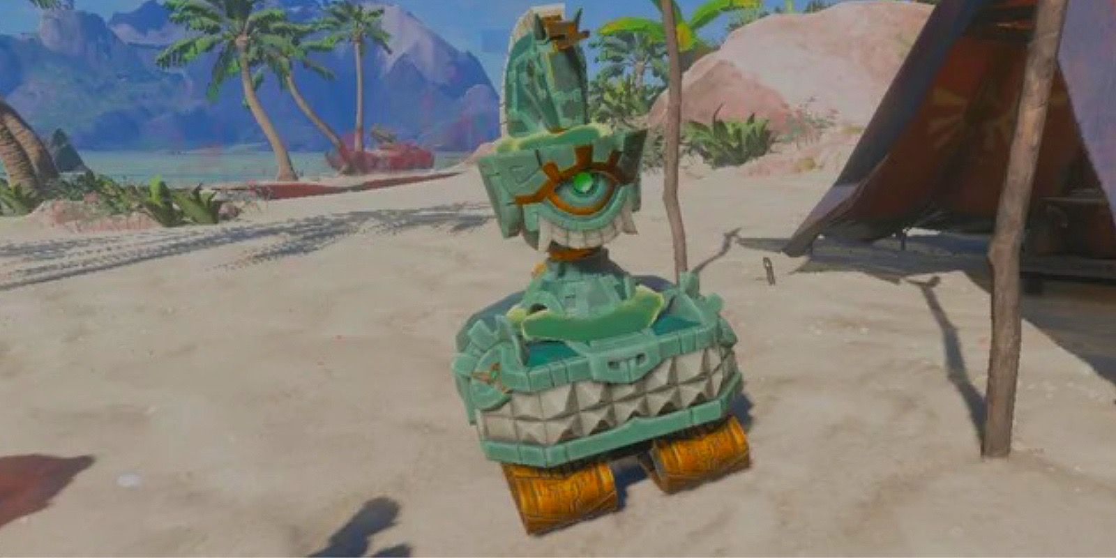 Construir dirige-se para o inimigo mais próximo em Tears of the Kingdom. 