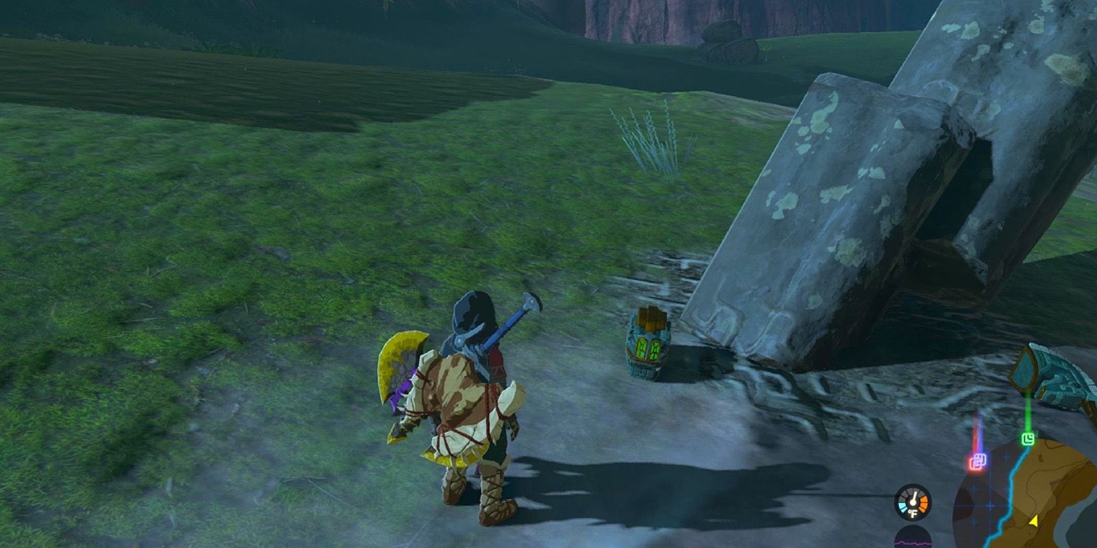 Os emissores de gelo podem ser colocados no chão ou fundidos em Tears of the Kingdom. 
