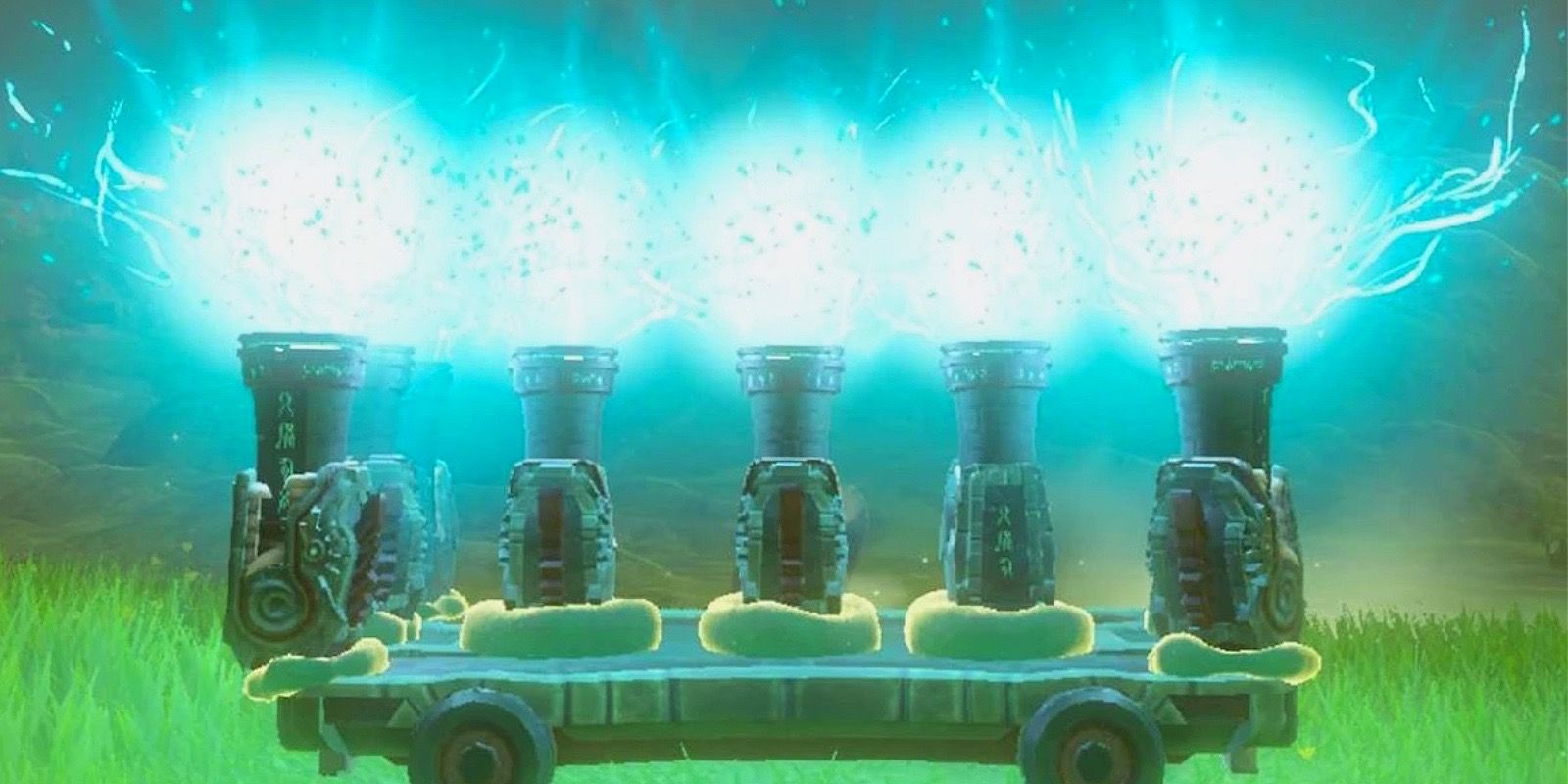 Canhões são poderosamente explosivos em Tears of the Kingdom. 