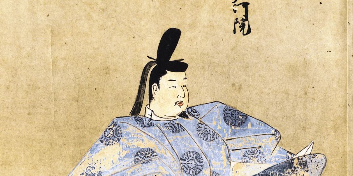 Art De L'Époque Féodale Représentant L'Empereur Japonais.