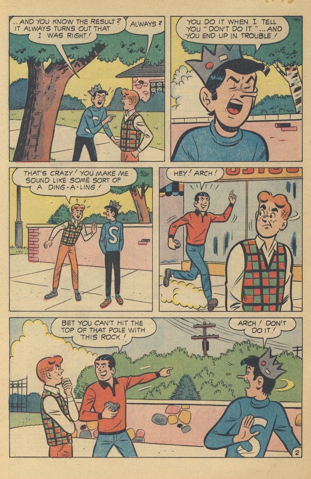Jughead keeps warning Archie