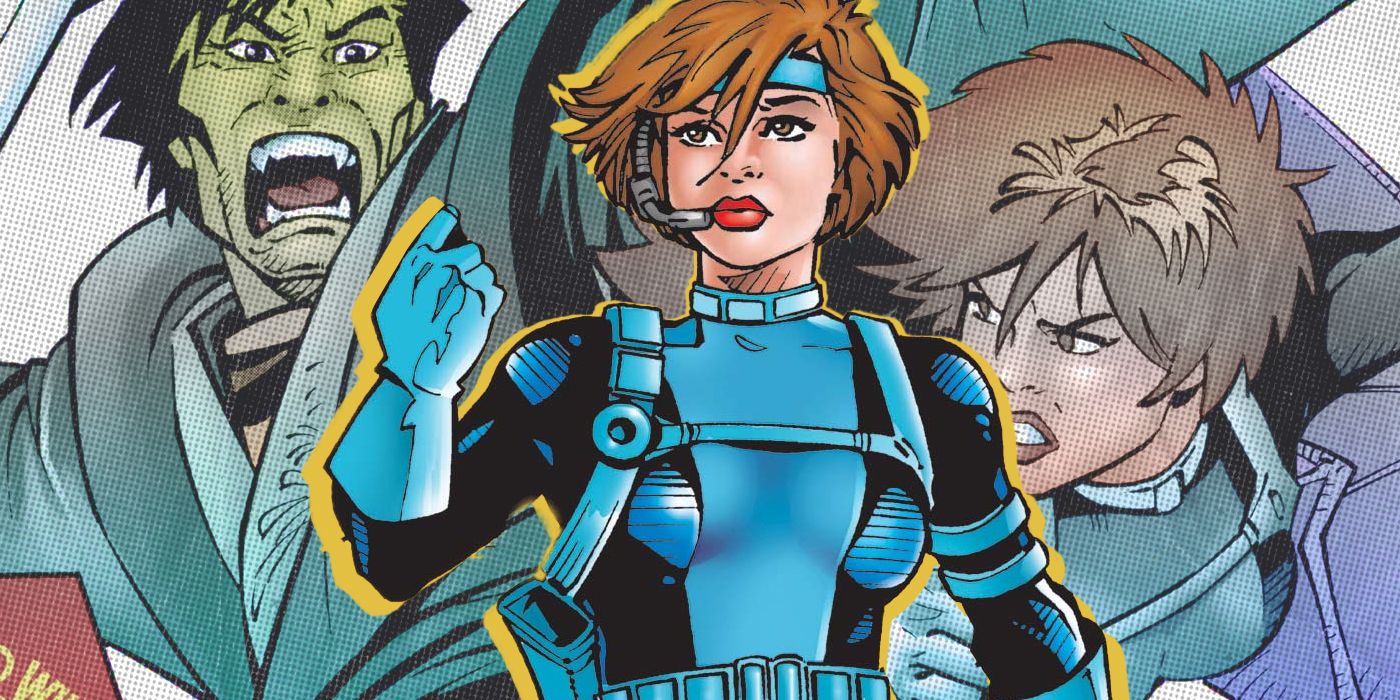 Kitty Pryde raising right hand as agent of Shield