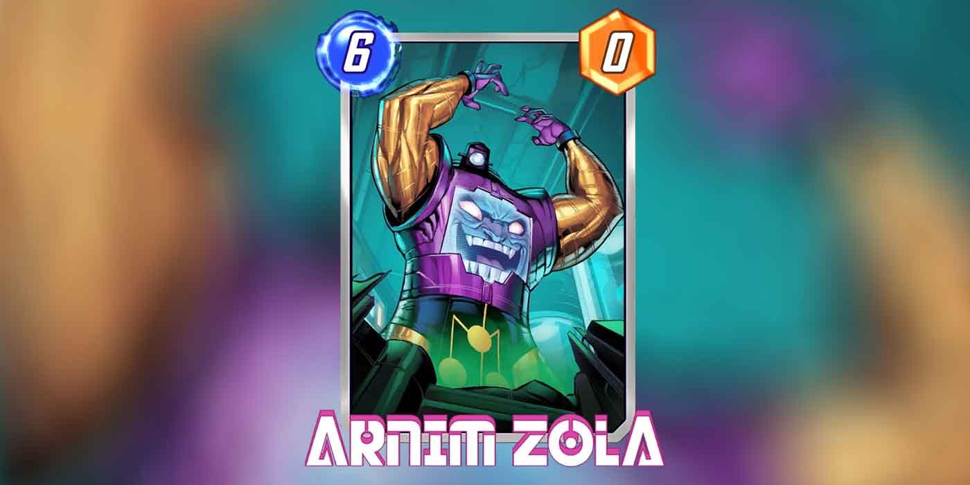 Marvel Snap Card Arnim Zola