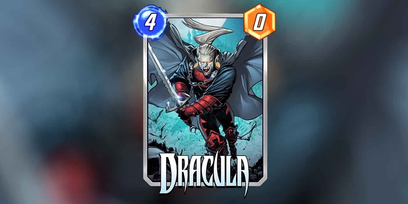 Marvel Snap Card Drácula