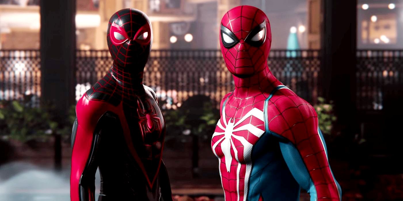 Miles Morales e Peter Parker no primeiro trailer de Homem-Aranha 2 da Marvel. 