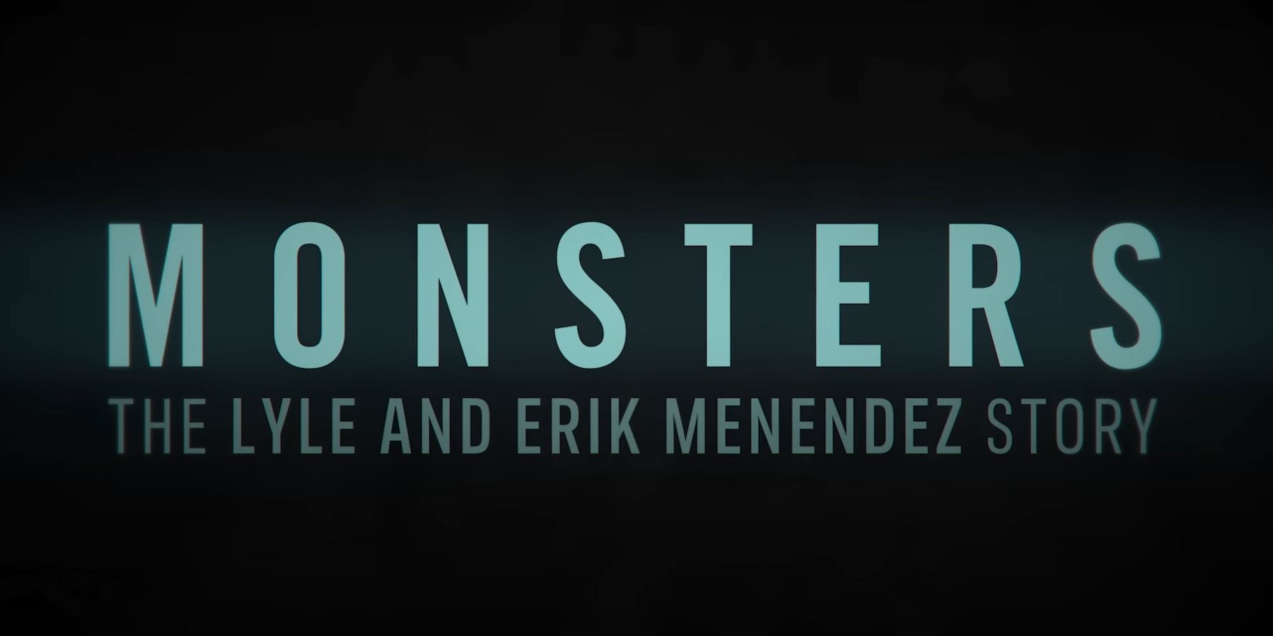the logo for netflix's upcoming monsters: the lyle and erik menendez story