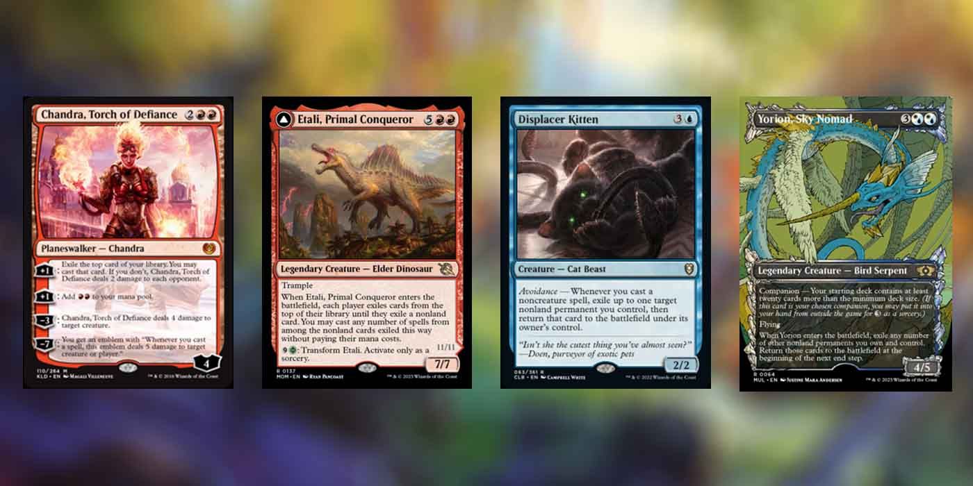 MTG March of the Machine's Etali & Displacer Kitten Combo Empties Both