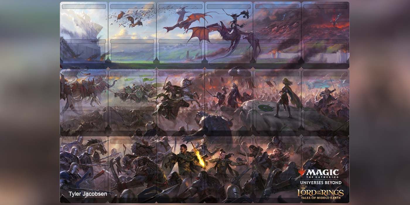 MTG LotR Tales of Middle-earth Battle of Pelennor Fields 18-card tableau