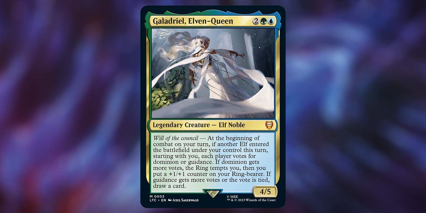 MTG Tales of Middle-earth Galadriel, Elven-Queen card