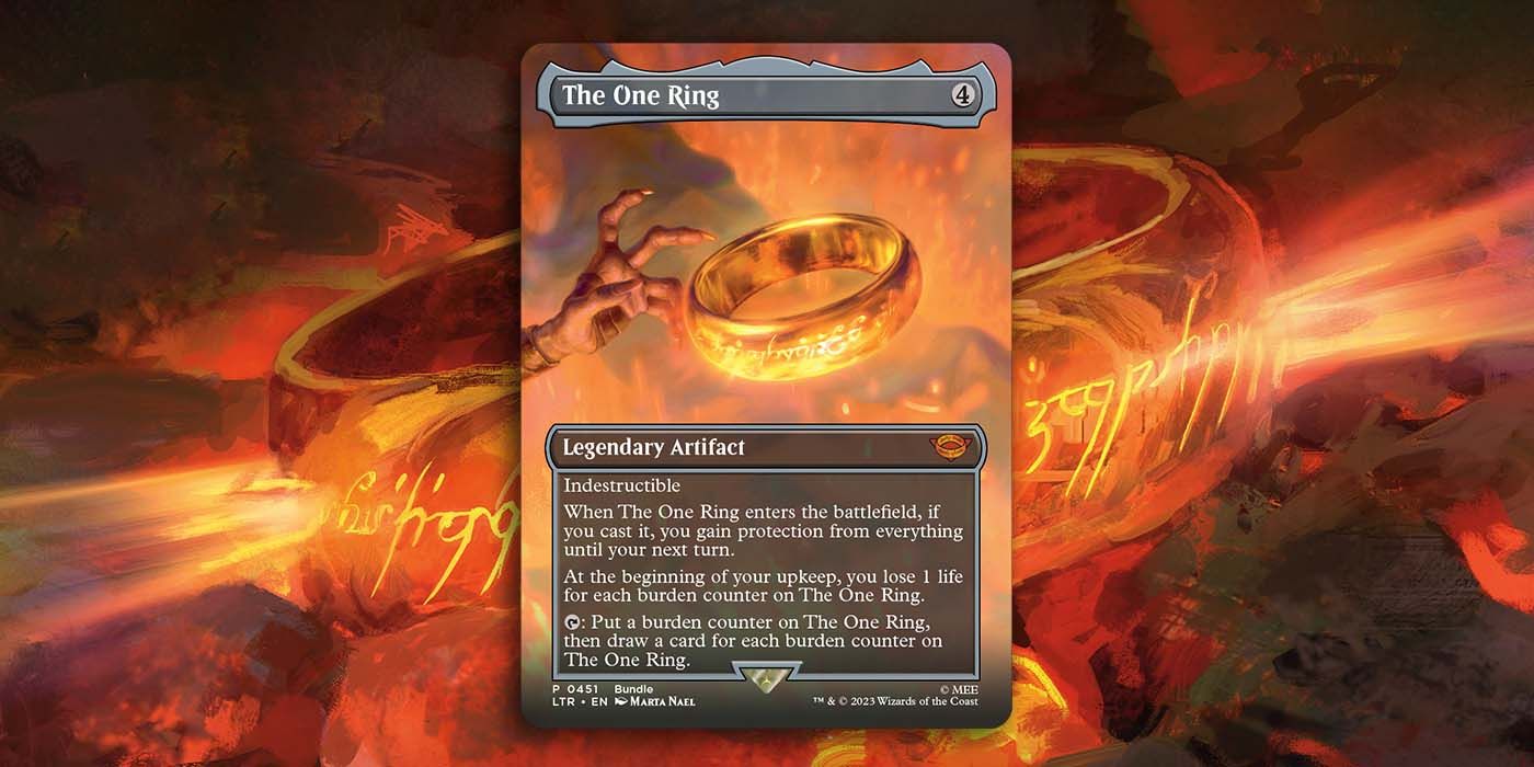 LTR] The One Ring (holiday release versions) : r/magicTCG