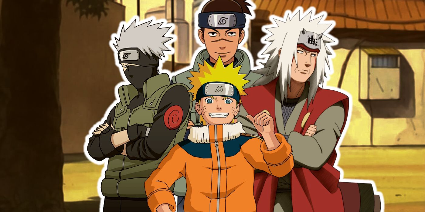Naruto and his parental figures