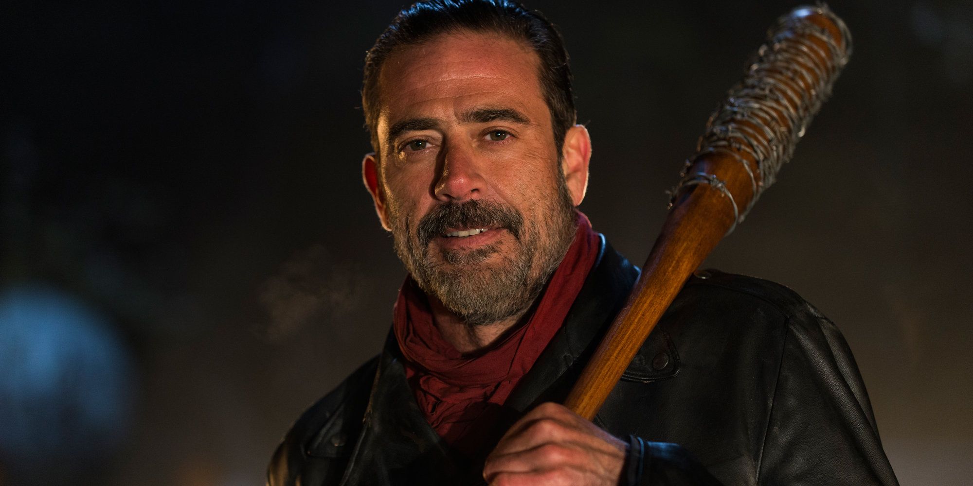 Jeffrey Dean Morgan as Negan in The Walking Dead.