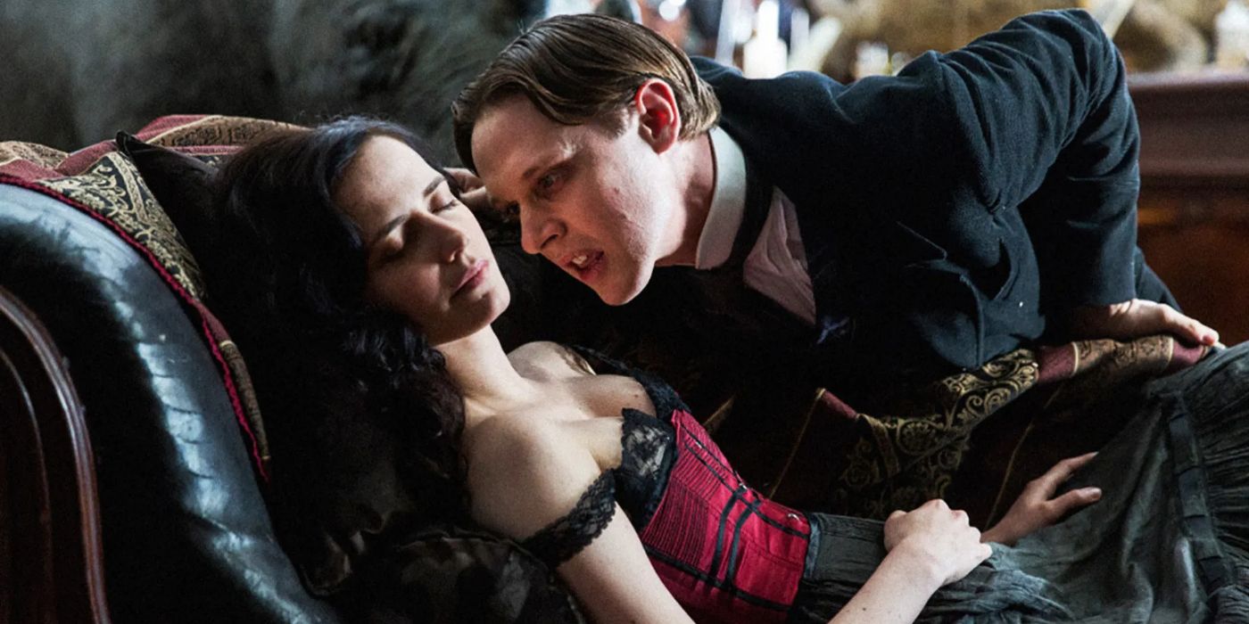 Dracula nearly bites Vanessa in Penny Dreadful