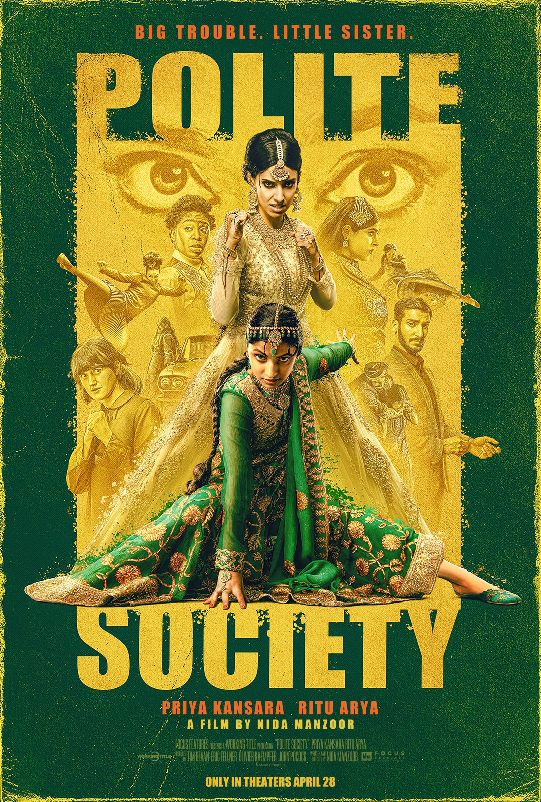 Polite Society Film Poster