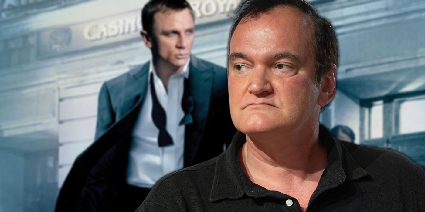 James Bond Casino Royale poster and Quentin Tarantino