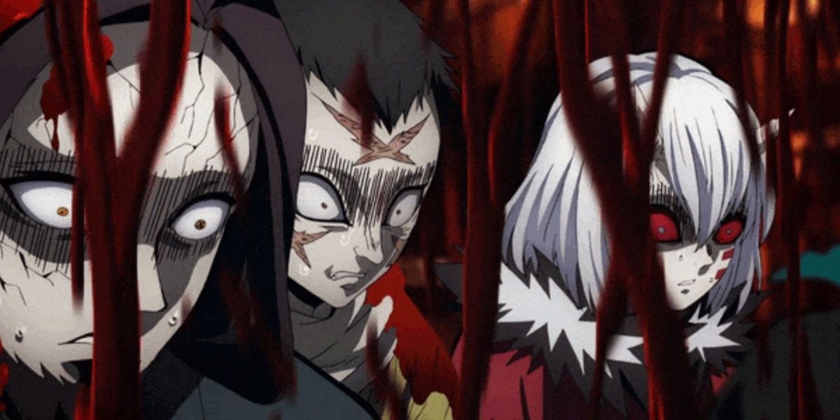 Rokuro, Wakuraba e Mukago enfrentam a ira de Muzan em Demon Slayer