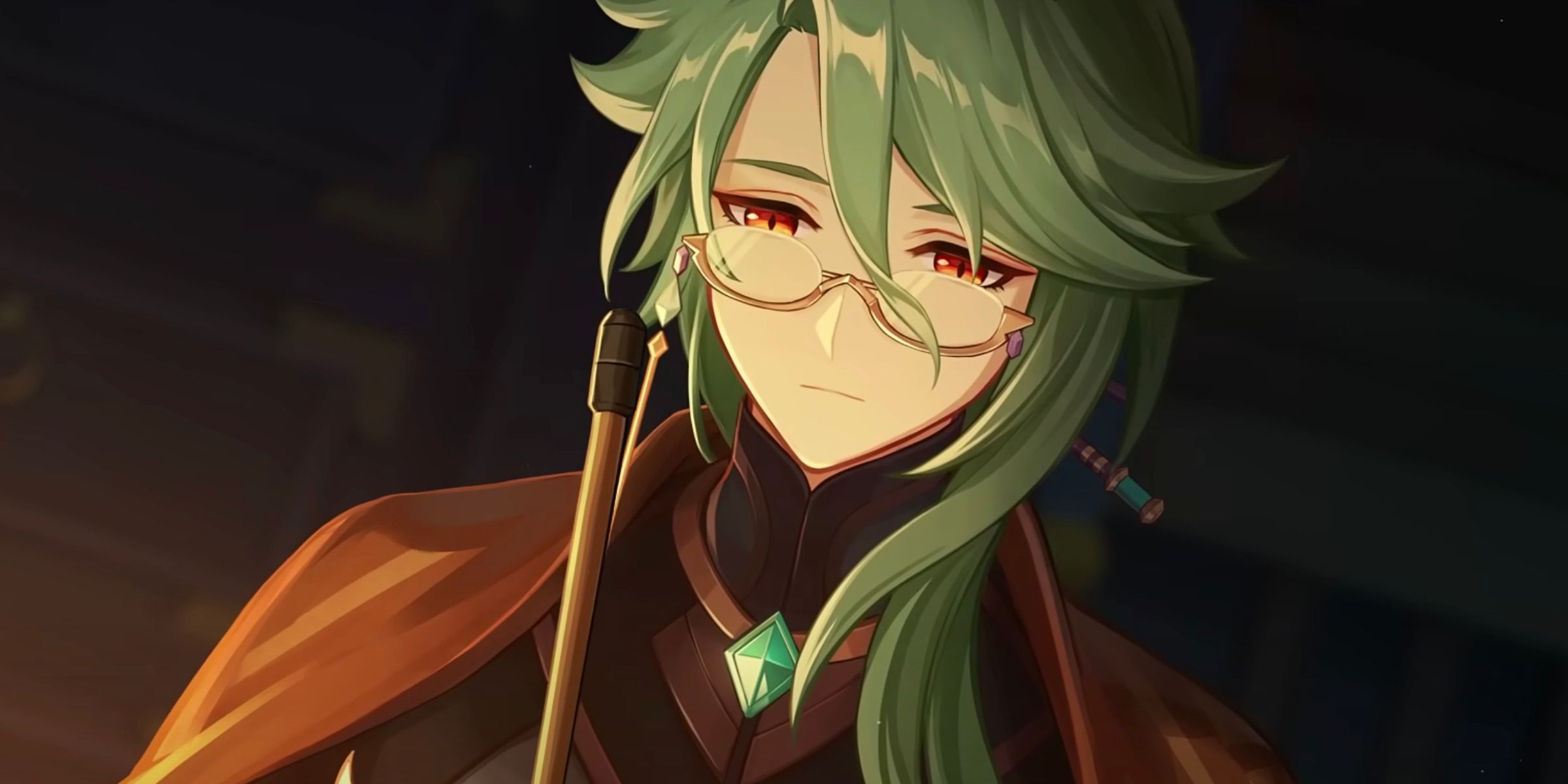 Genshin Impact: Baizhu reescrevendo uma receita.