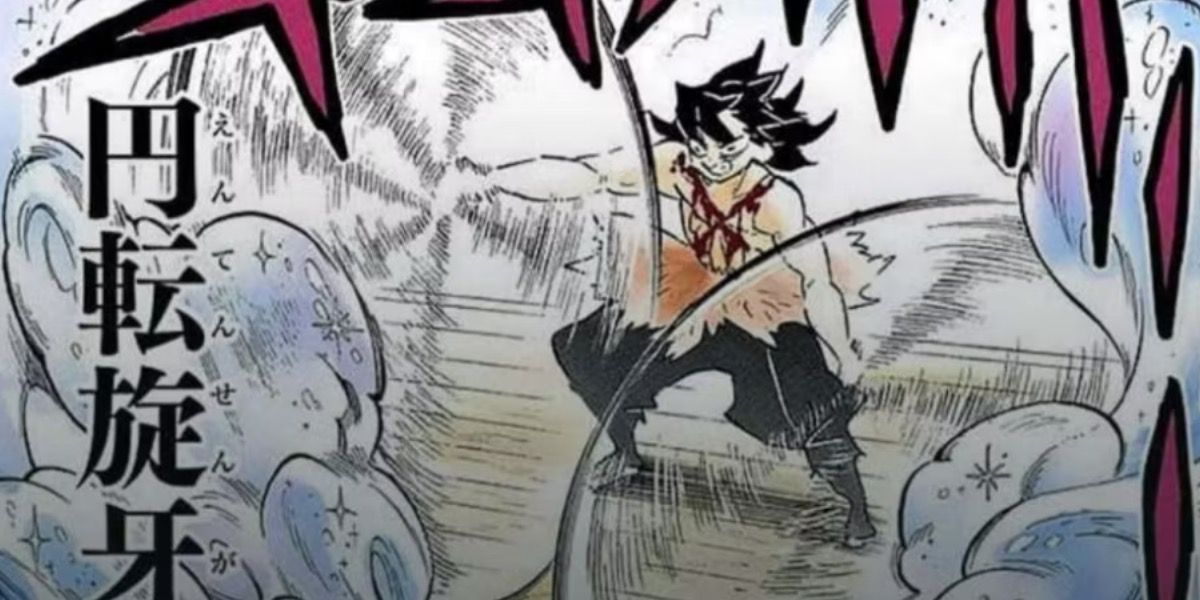 Beast Breathing - Tenth Fang: Whirling Fangs dans le manga Demon Slayer