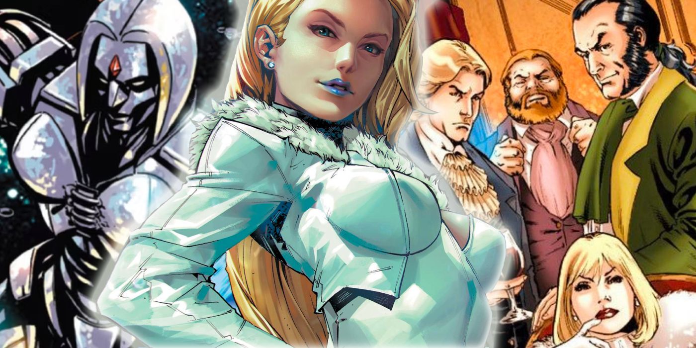 Emma Frost tells Storm her time in the Hellfire Club taught her to cope with her evil transgressions