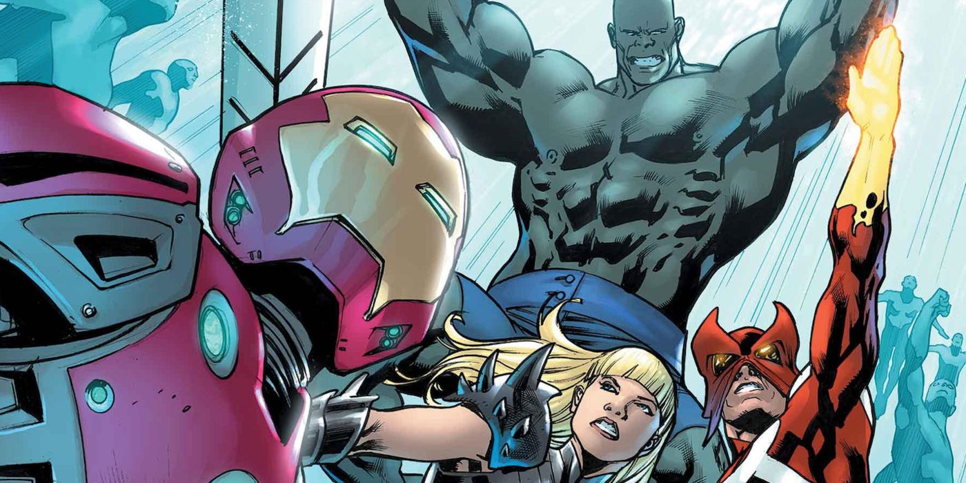 Earth-1610's Iron Man returns and Doctor Doom gets a new codename in Marvel's Ultimate Invasion #3.