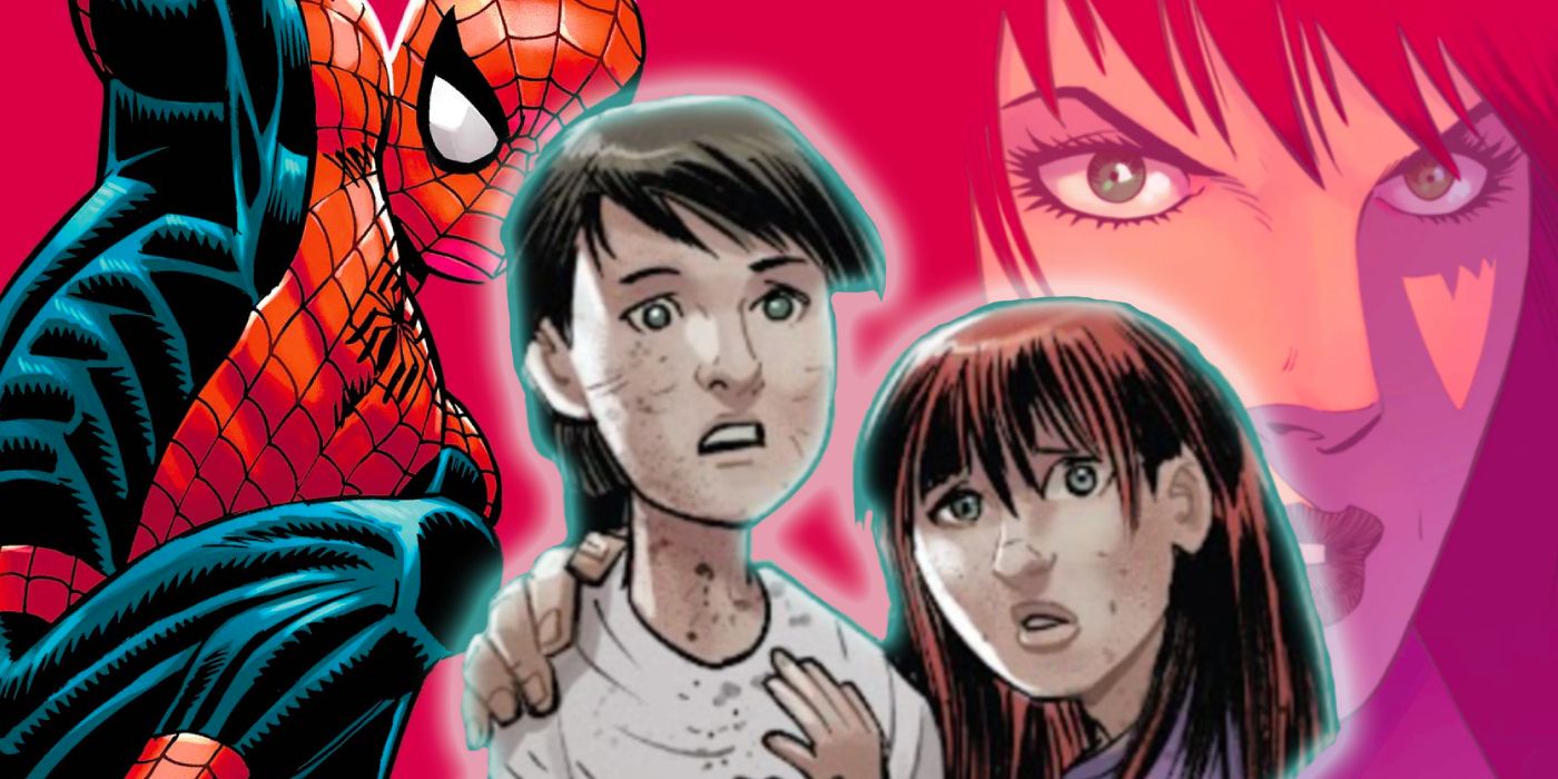 Marvel's Amazing Spider-Man reveals MJ's children were adopted in an apocalyptic reality.