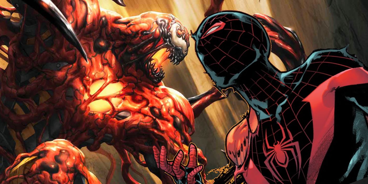 miles morales fight carnage in Marvel Comics