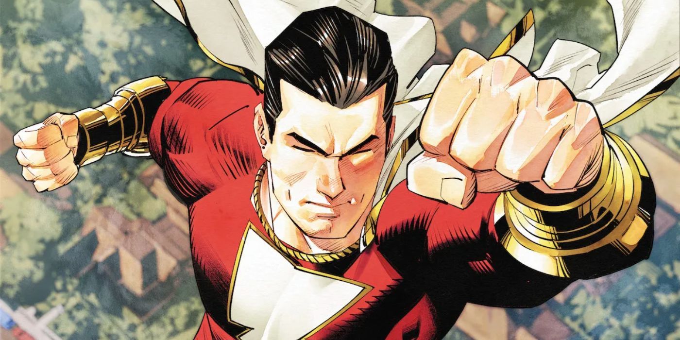 O Shazam de Mark Waid e Dan Mora entrando em ação.