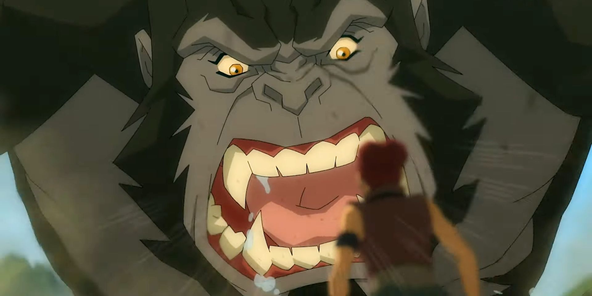 King Kong in Netflix's animated Skull Island series.