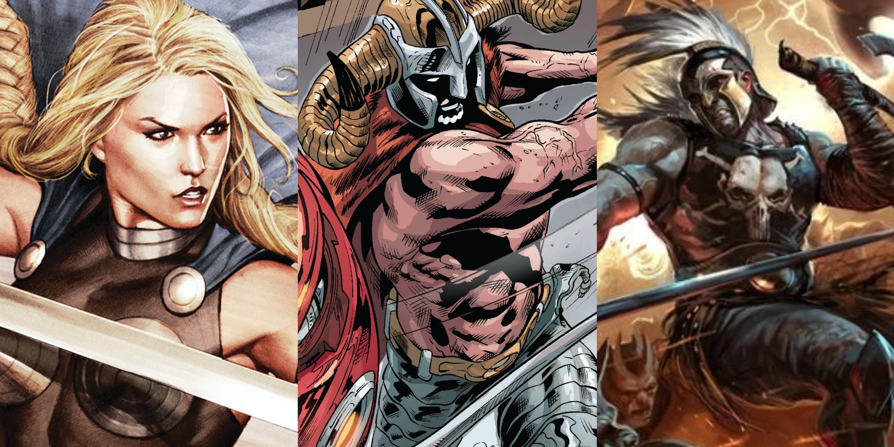 Split of Valkyrie, Perun and Ares in Marvel Comics