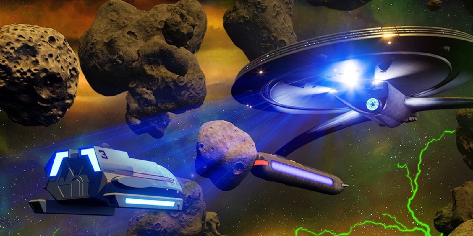 Star Trek Resurgence Resolute raio trator