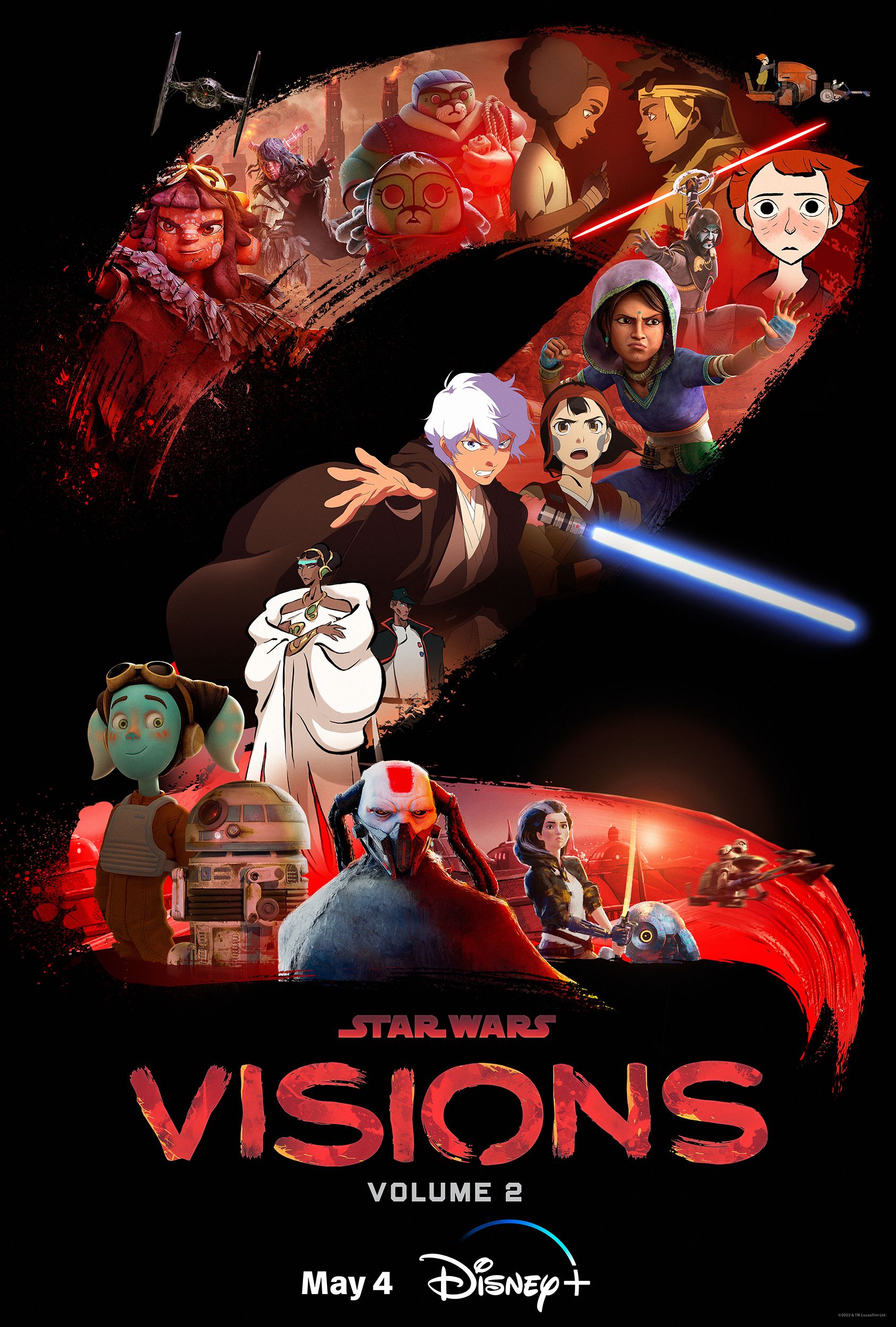 Star Wars Visions Poster
