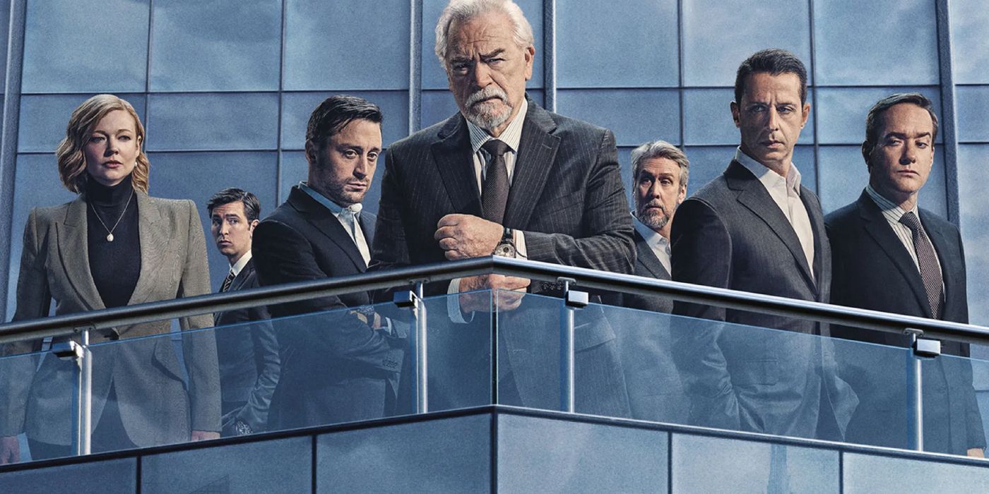 Official key art for the fourth and final season of HBO's Succession