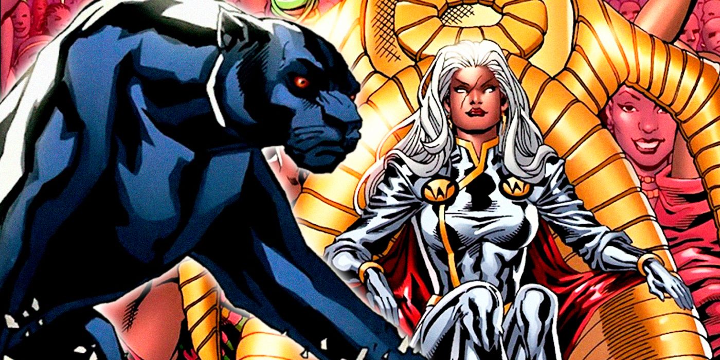 Marvel's X-Men Forever Sue Storm and Black Panther