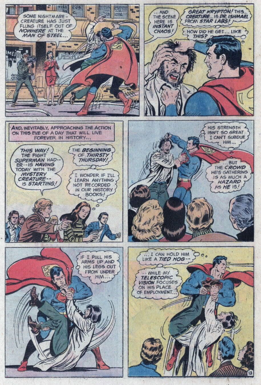 Superman luta contra um cientista mutante