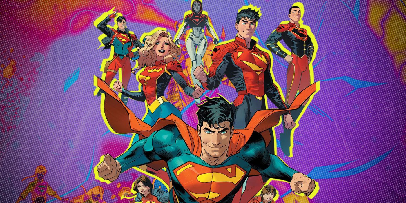 Superman Family on Action Comics #1054