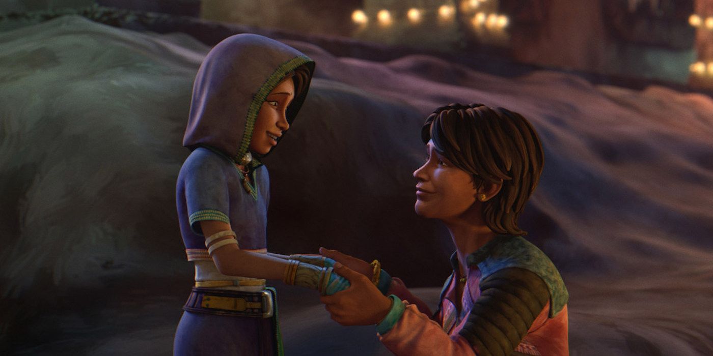 Star Wars: Visions has Charuk and Rani on the run in Bandits of Golak