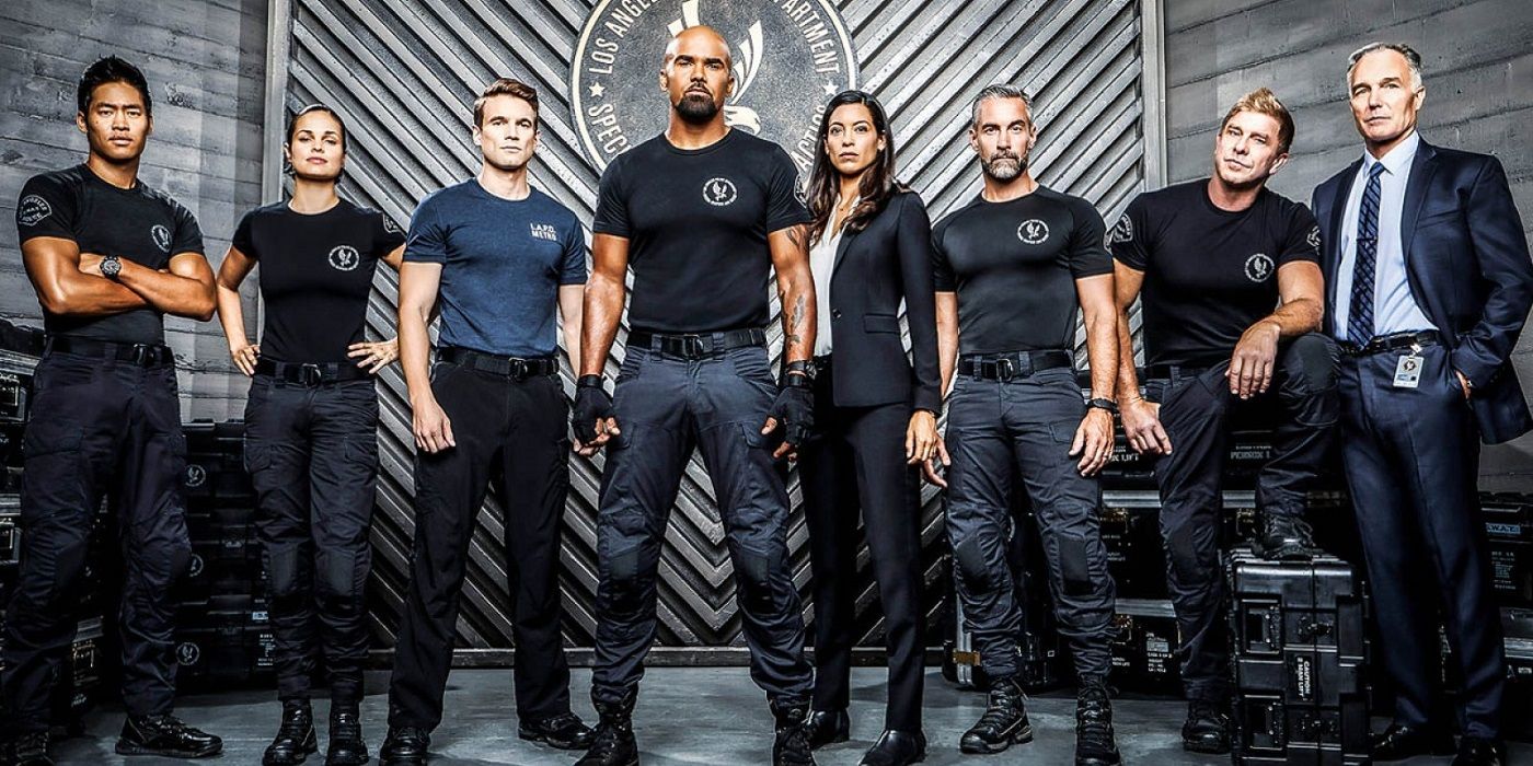 The cast of CBS's S.W.A.T.