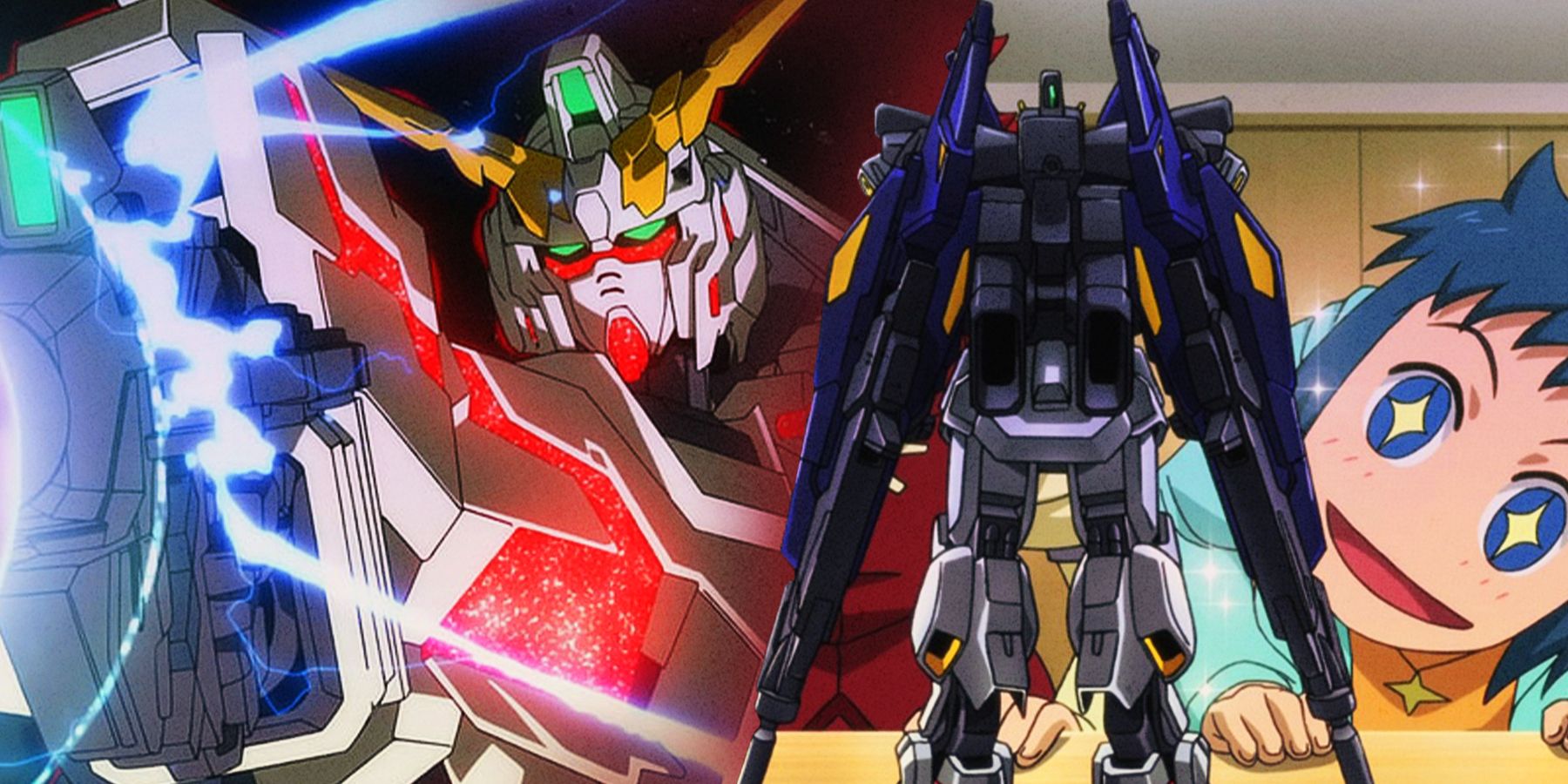 Gundam Unicorn and Gundam Guild Fighters