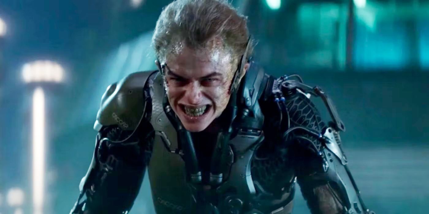 Harry Osborn as the Green Goblin in The Amazing Spider-Man 2.