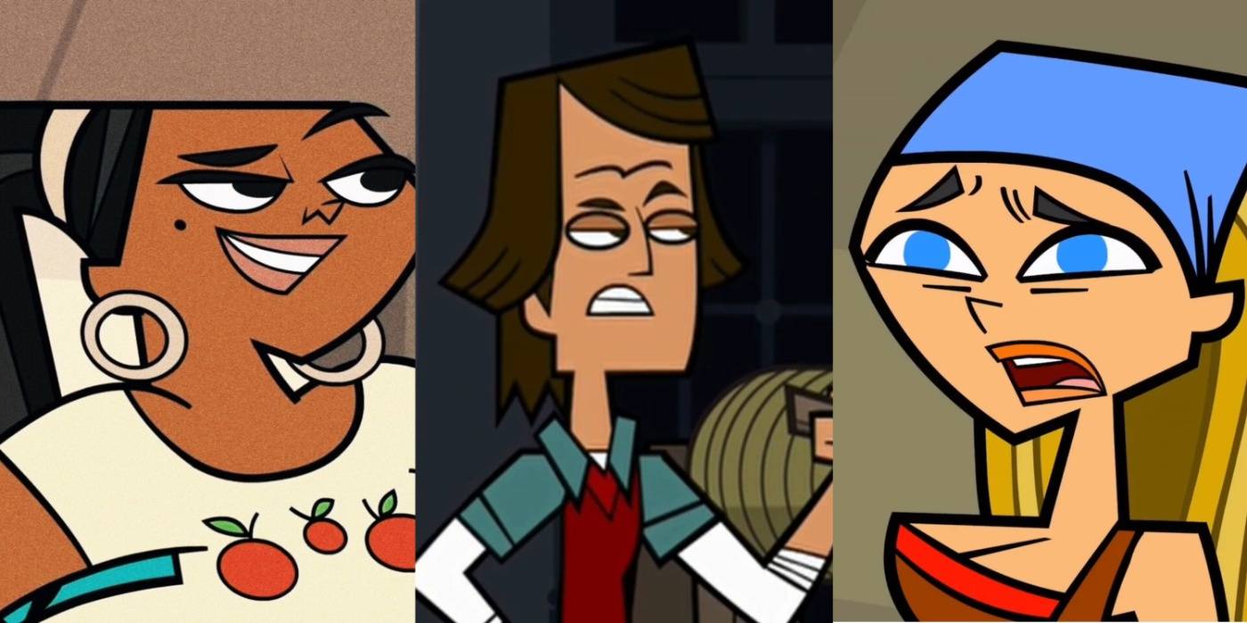 Characters total drama island