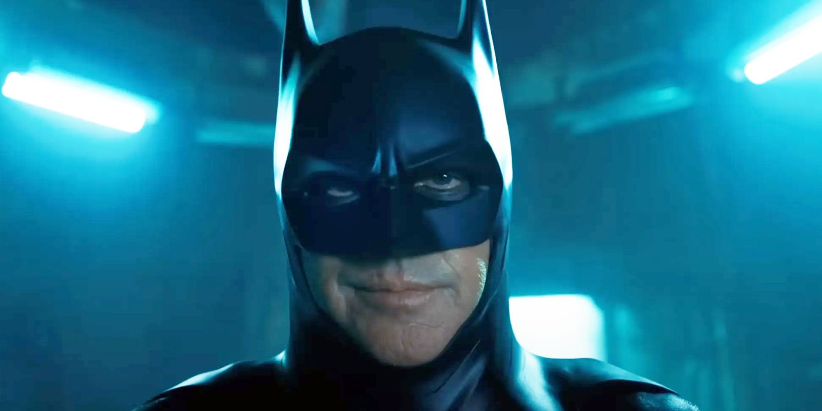 Michael Keaton as Batman in The Flash.