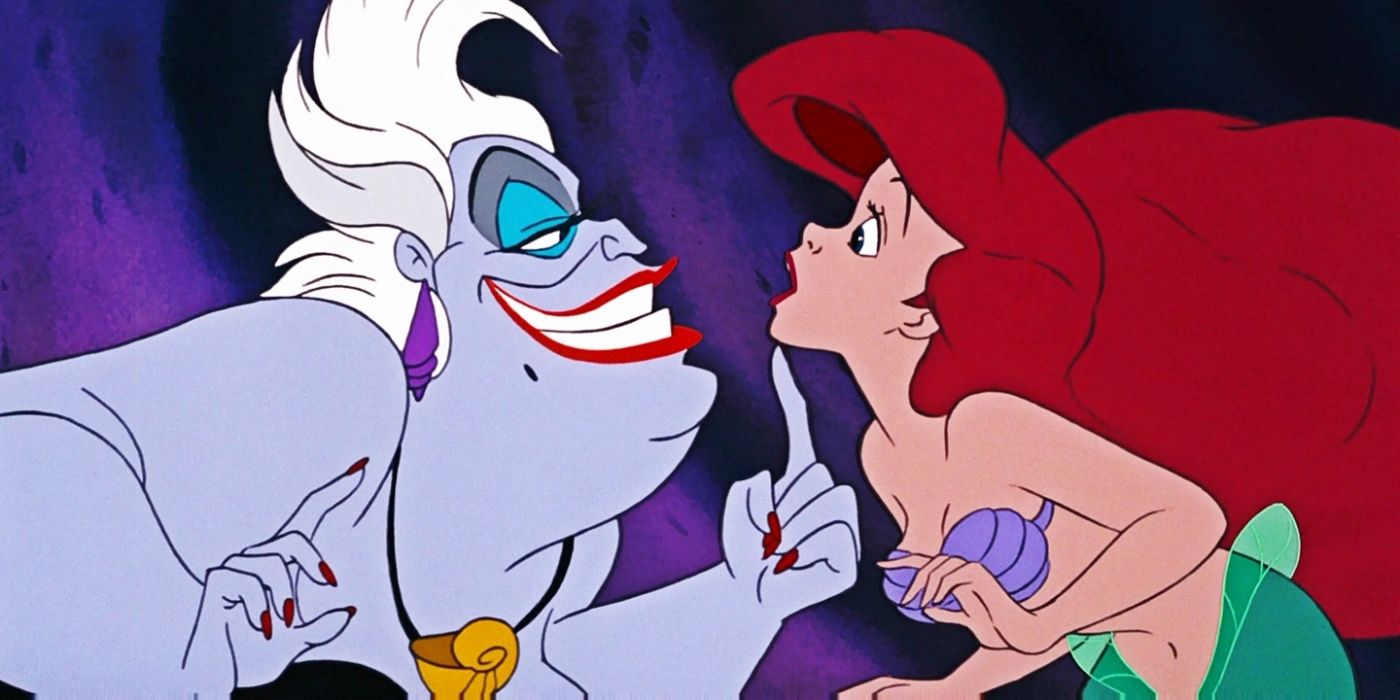 Ursula and Ariel in The Little Mermaid (1989)