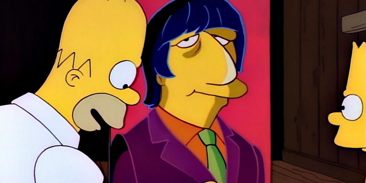 The Simpsons and Ringo Starr in Brush with Greatness