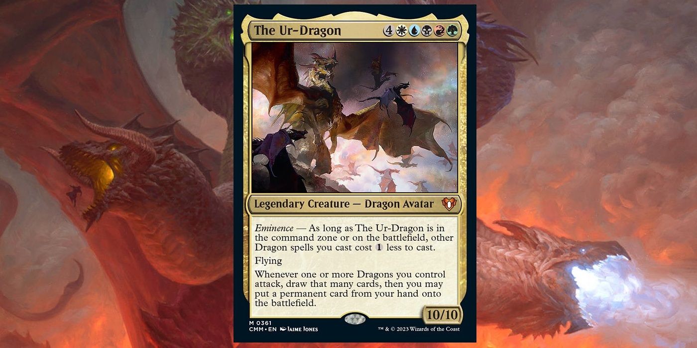 A carta Ur-Dragon no MTG.