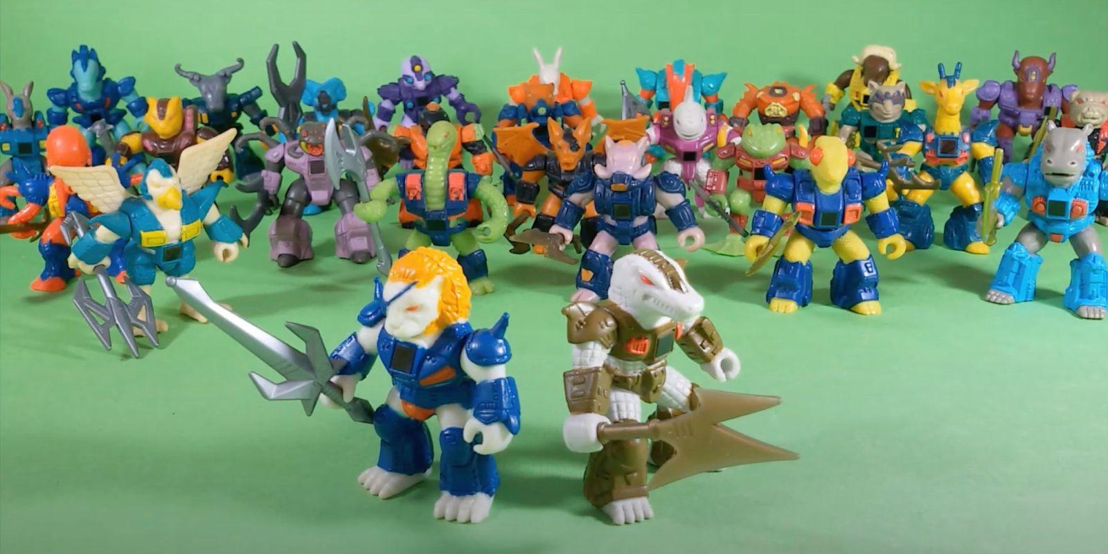 A large collection of 25 Battle Beasts figures