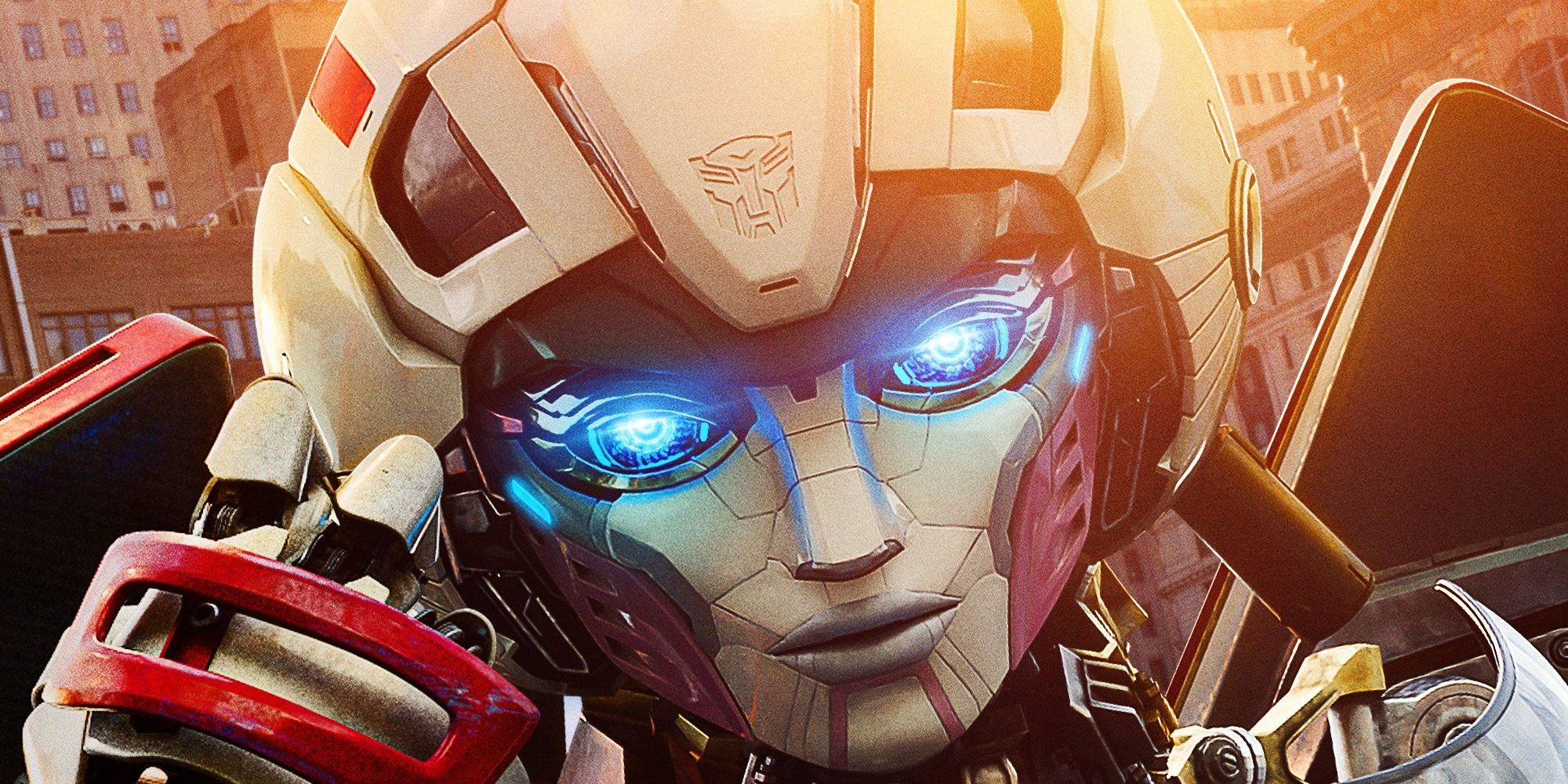 Transformers: Rise of the Beasts poster with Arcee