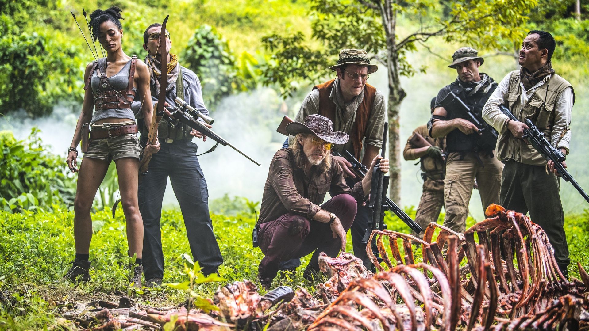 O elenco de Tremors: Shrieker Island
