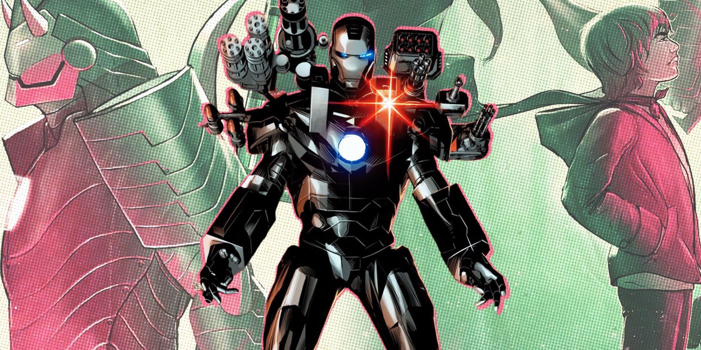 Fully armed War Machine and i Am Iron Man #3 