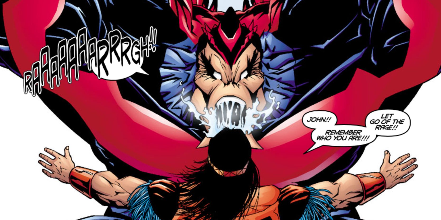 O Exiles Thunderbird é confrontado por uma de suas variantes em Exiles #6.