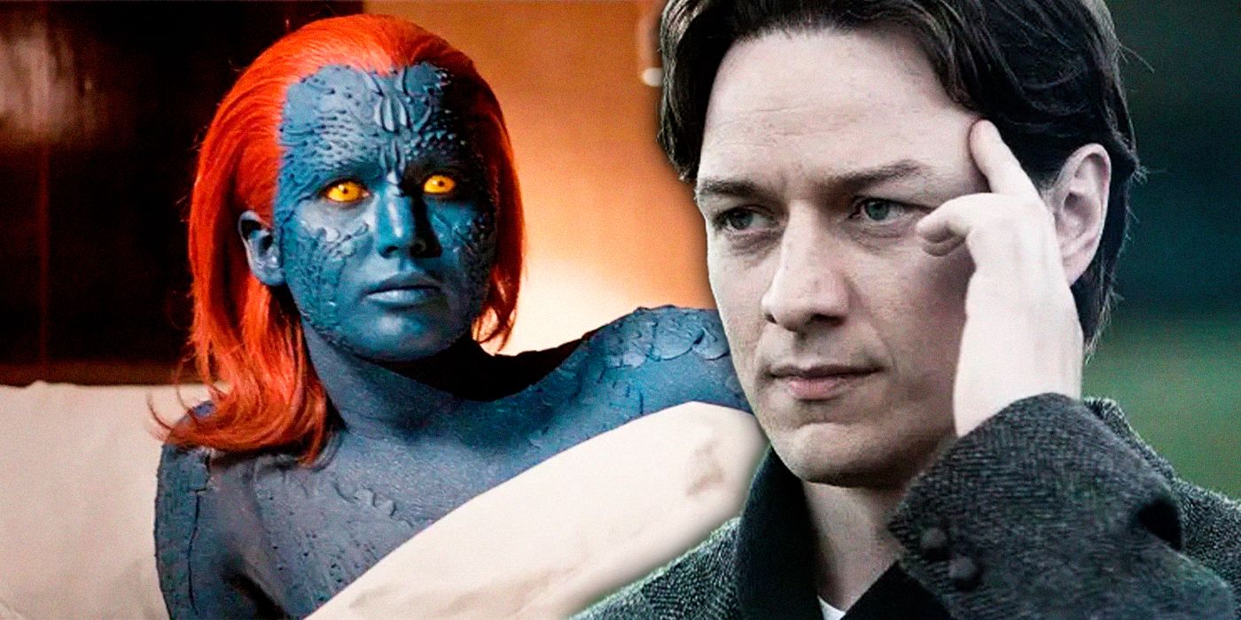 Xavier and Mystique From X-Men First Class
